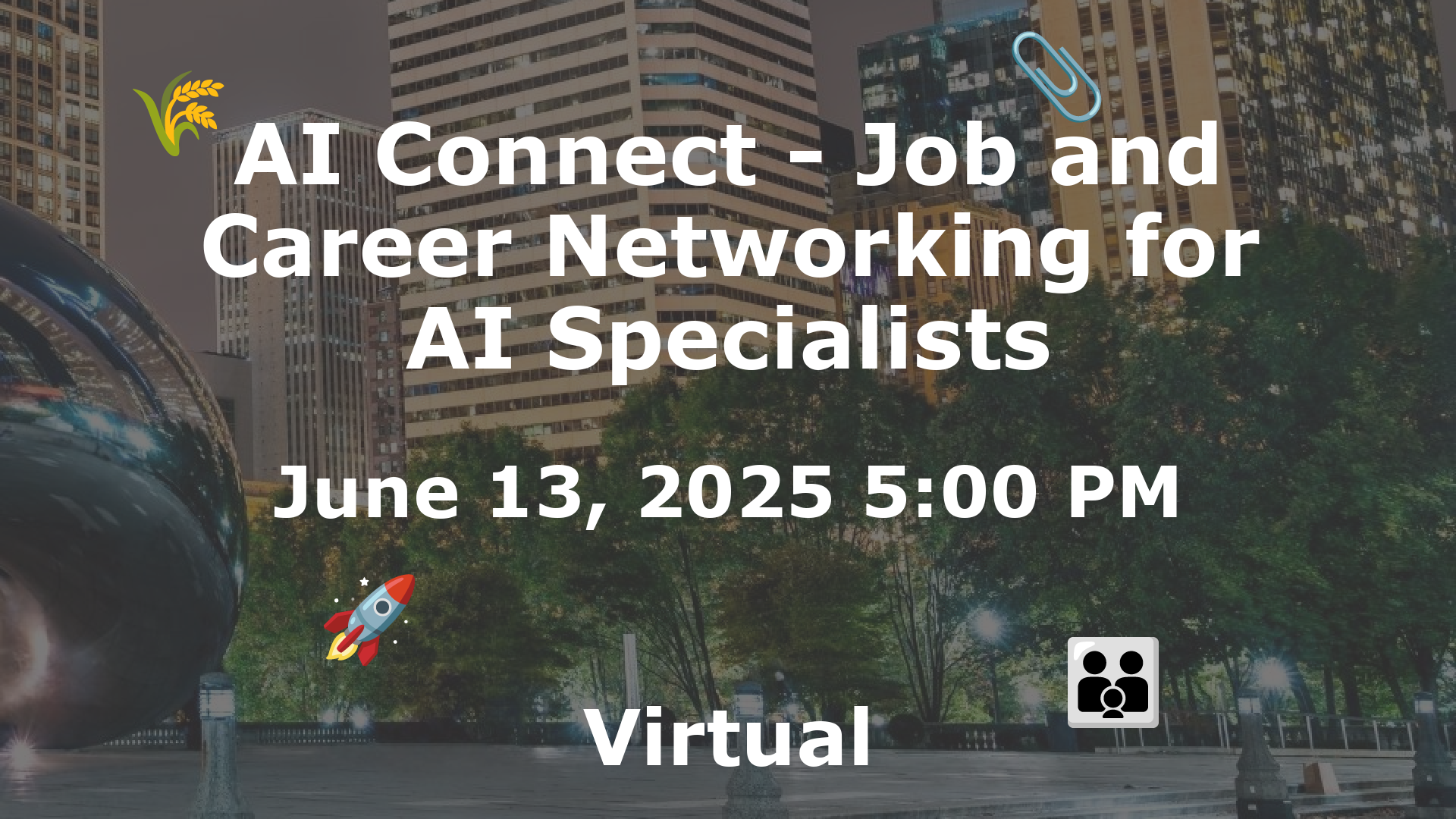AI Connect - Job and Career Networking for AI Specialists event image